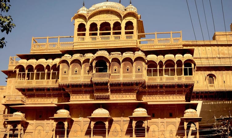 Nathmal Ki Haveli places to visit in jaisalmer